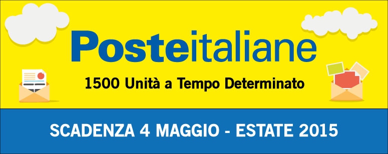 POSTE ITALIANE: nuove assunzioni periodo estivo
