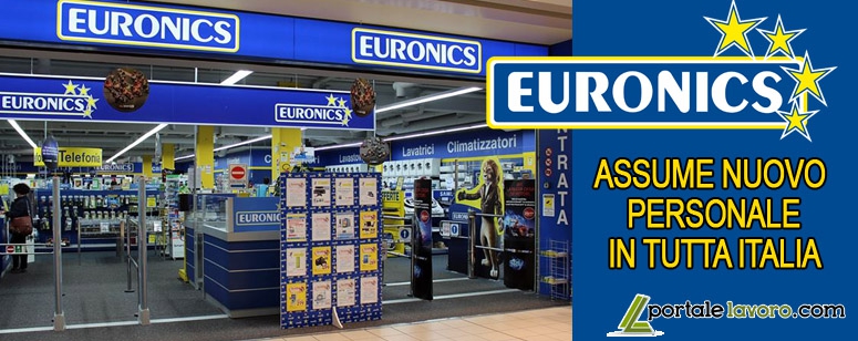 EURONICS ASSUME NUOVO PERSONALE