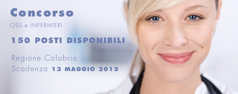 Concorso OSS e Infermieri:150 Posti Disponibili - Regione Calabria