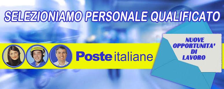 Poste Italiane cerca dipendenti in tutta Italia
