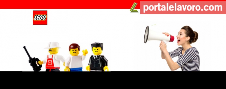 LEGO LAVORA CON NOI: NUOVE POSIZIONI APERTE