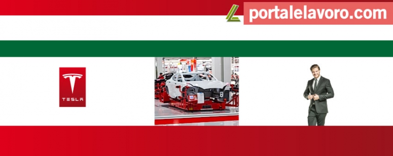 TESLA MOTORS: 500 ASSUNZIONI IN ITALIA E EUROPA