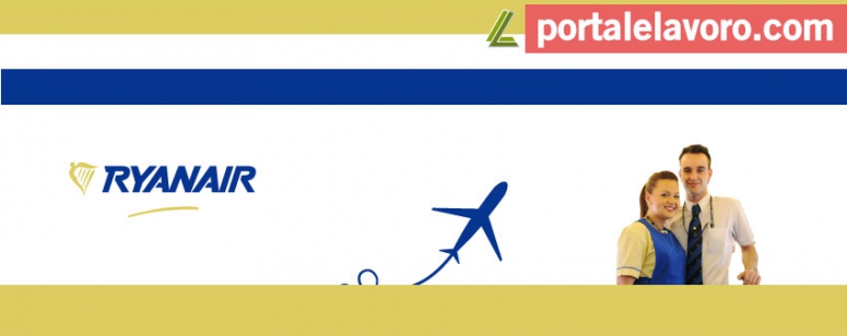 RYANAIR ASSUNZIONI 2017, 9500 POSTI DISPONIBILI