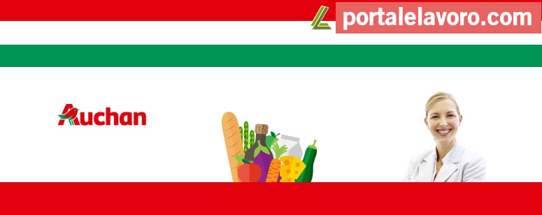 AUCHAN LAVORA CON NOI: NUOVE POSIZIONI APERTE