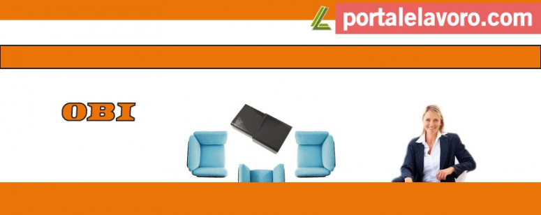 OBI LAVORA CON NOI: POSIZIONI APERTE