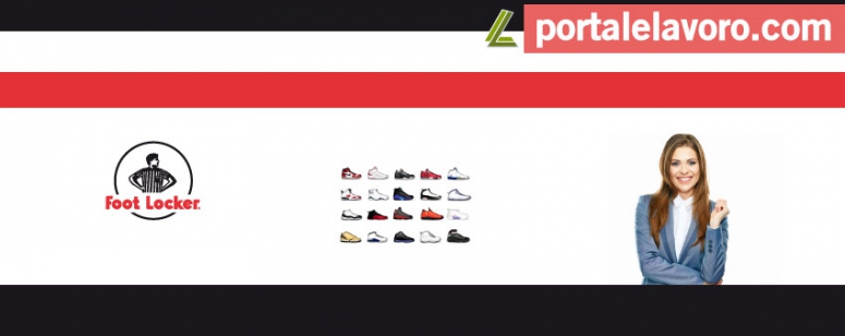 FOOT LOCKER: LAVORO PER ADDETTI VENDITA