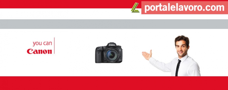 CANON LAVORA CON NOI: ASSUNZIONI 2017